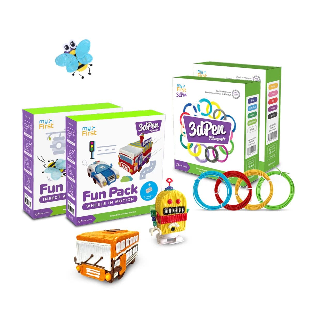 myFirst Fun Pack Filaments for 3dPen Make