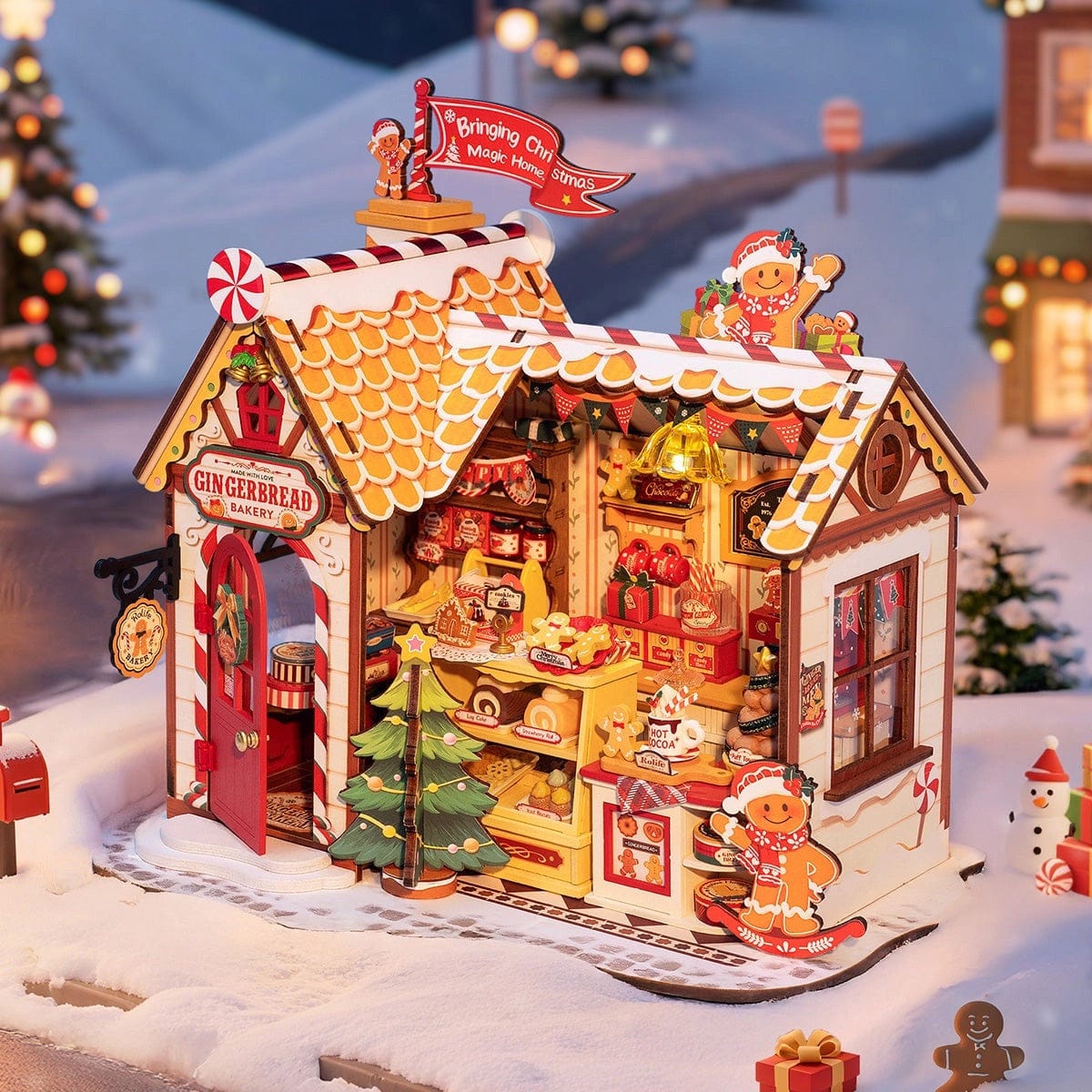 Rolife DIY Miniature House - Gingerbread House DG176