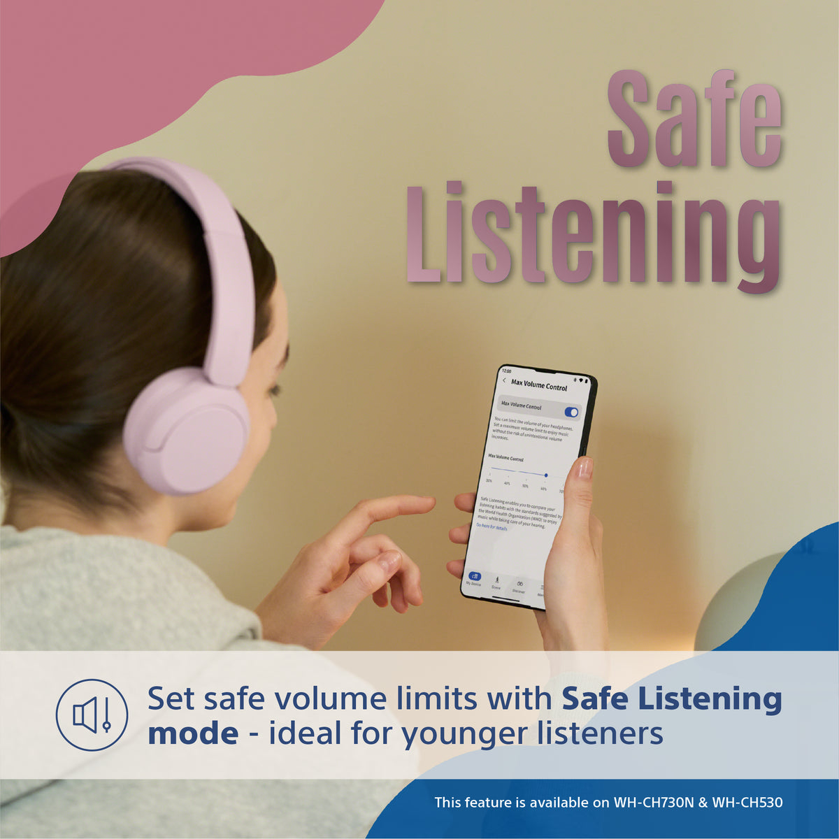 [PRE-ORDER] Sony WH-CH730N Wireless Noise Cancelling Headphones (Ships from 30th Sep) (Copy)