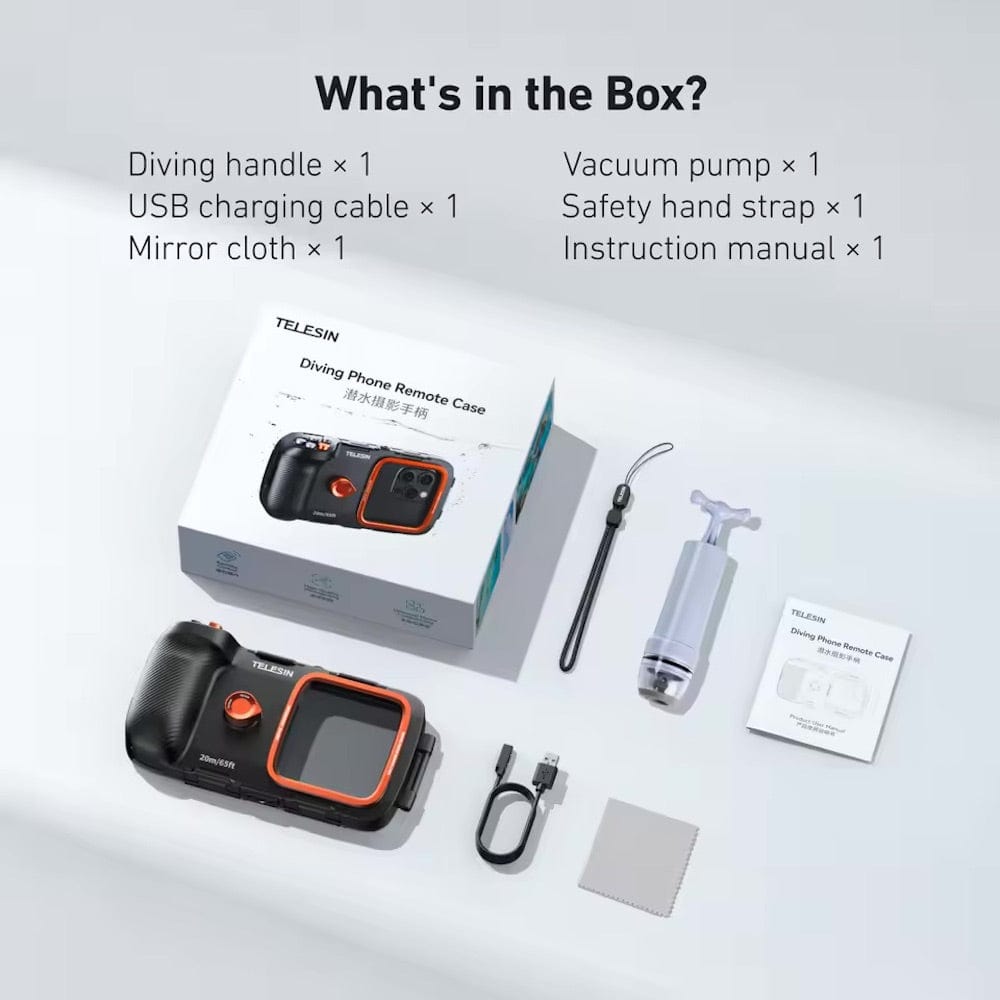 Telesin Underwater Diving Phone Case