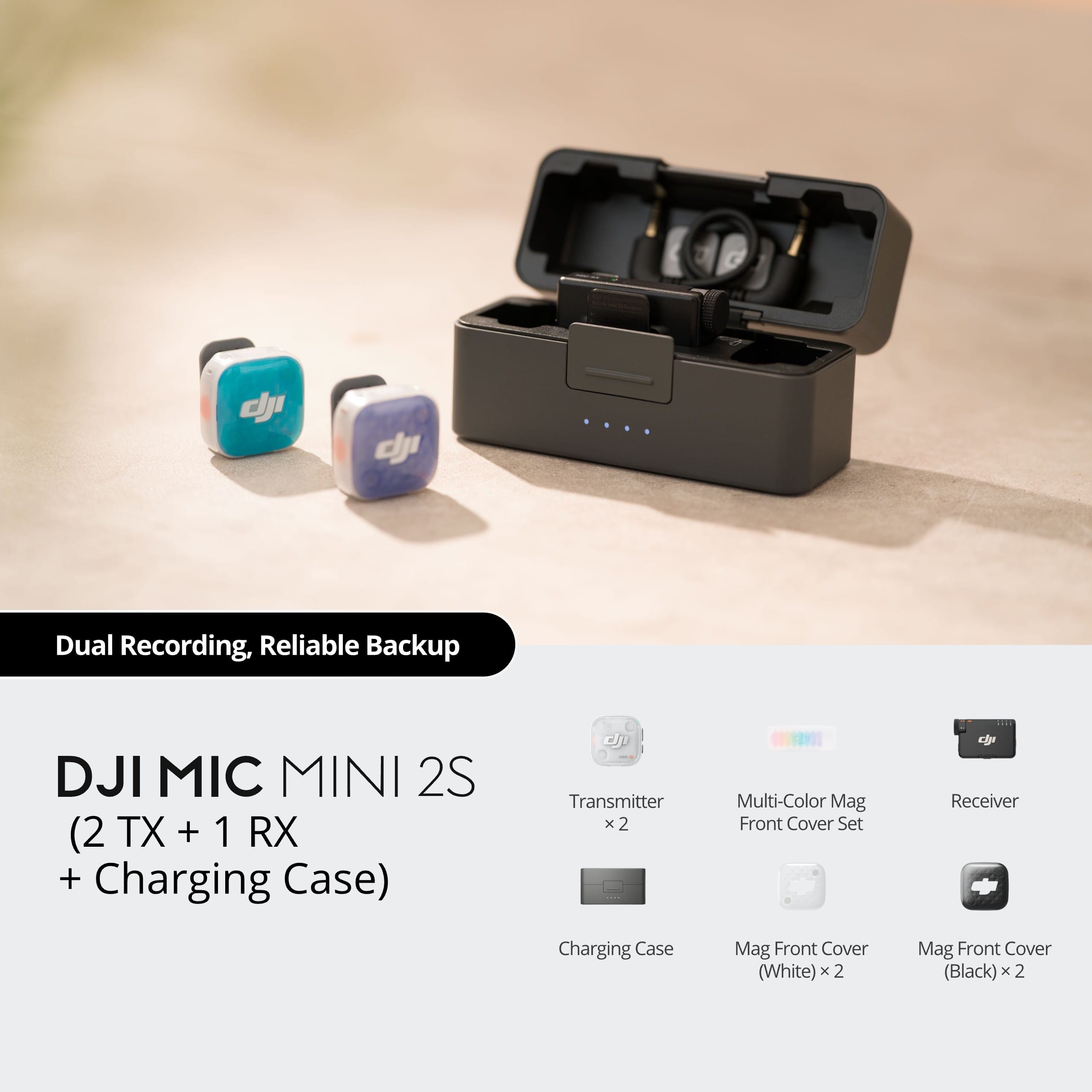 DJI Mic Mini 2S Wireless Microphone