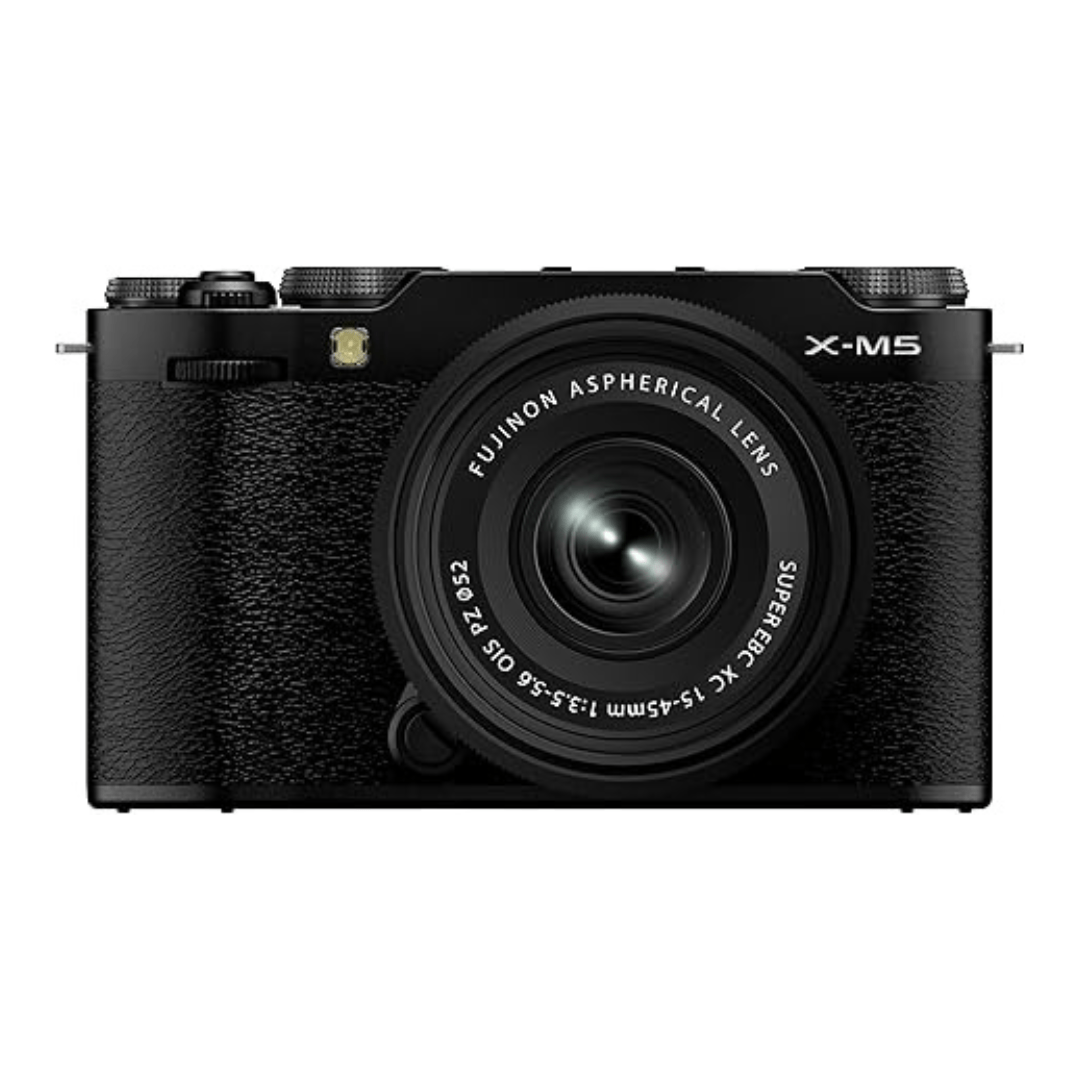 Fujifilm X-M5 Mirrorless Camera with XC15-45mm F3.5-5.6 OIS PZ Lens