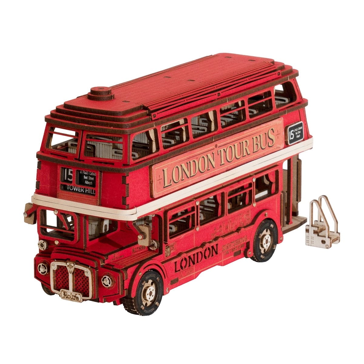 Rolife 3D Wooden Puzzle- London Bus TGM02