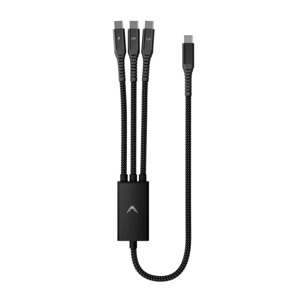 Futurizta Hydra Triple Type-C Multi Cable Led 1.5M