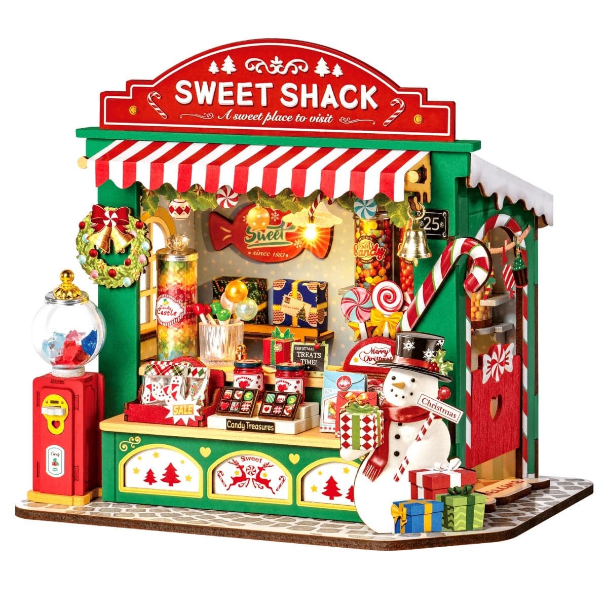 Rolife DIY Miniature House - Christmas Candy Stand DS043