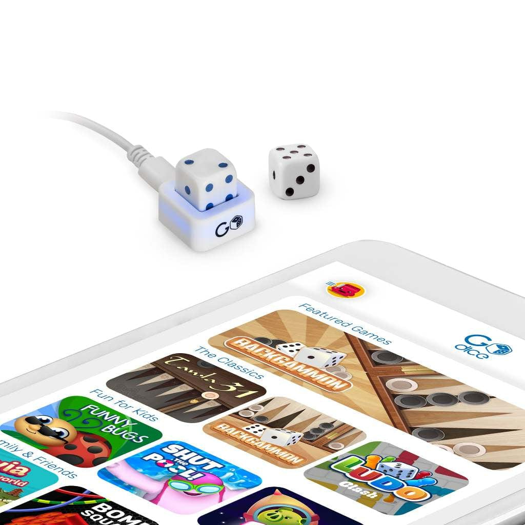 GoDice 2 Pack for Interactive Board Games on Tablets