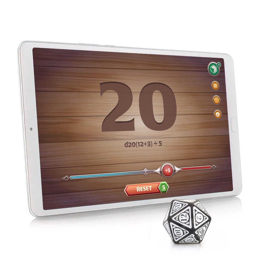 GoDice D20 Connected Smart RPG Dice