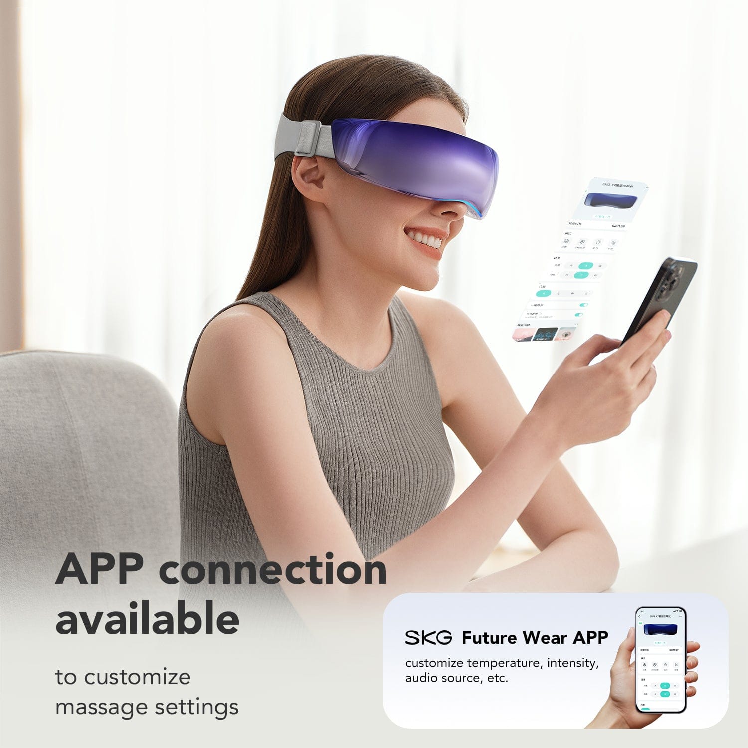 SKG KS700 Eye Massager With Cold Relief