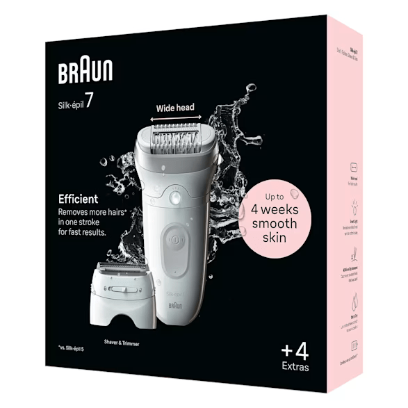 Braun SE7041 Silk Epil 7 Wet & Dry Epilator