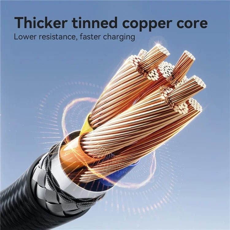 Joyroom S-A28 USB A To Type C Fast Charging Data Cable 1m