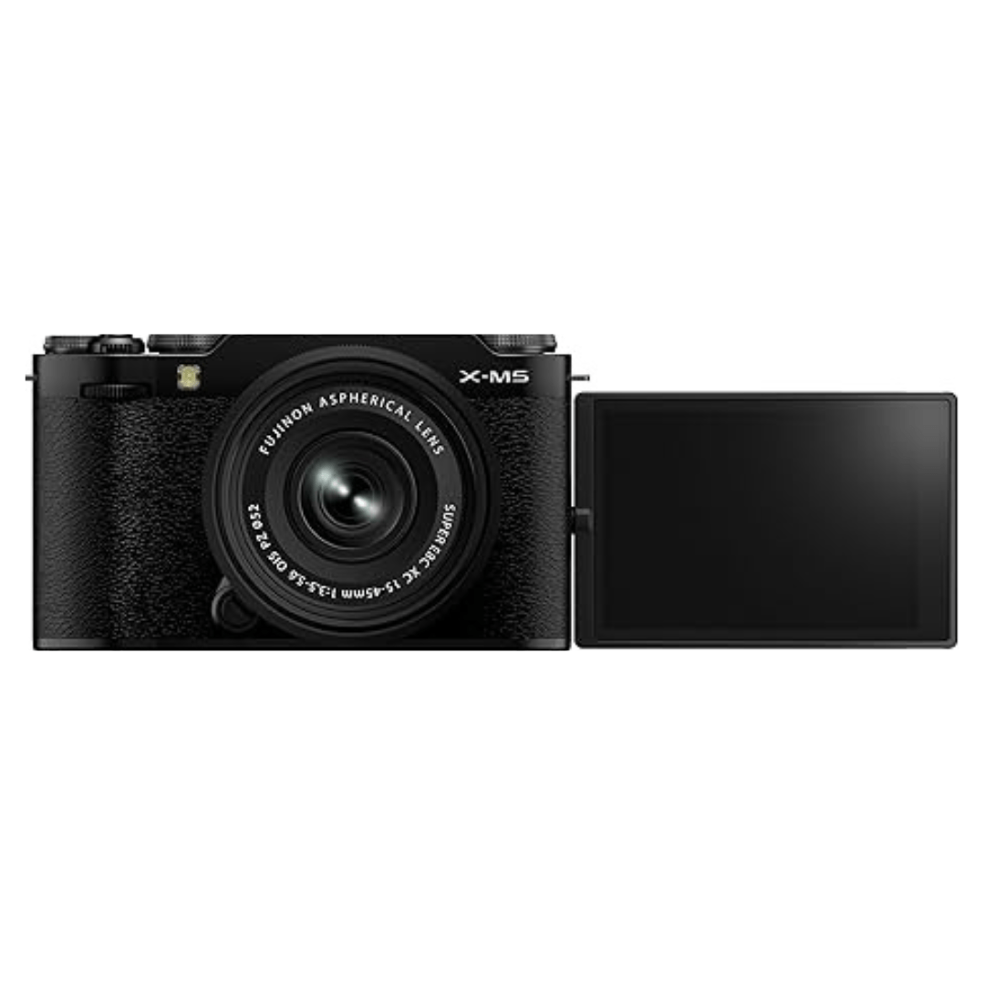 Fujifilm X-M5 Mirrorless Camera with XC15-45mm F3.5-5.6 OIS PZ Lens