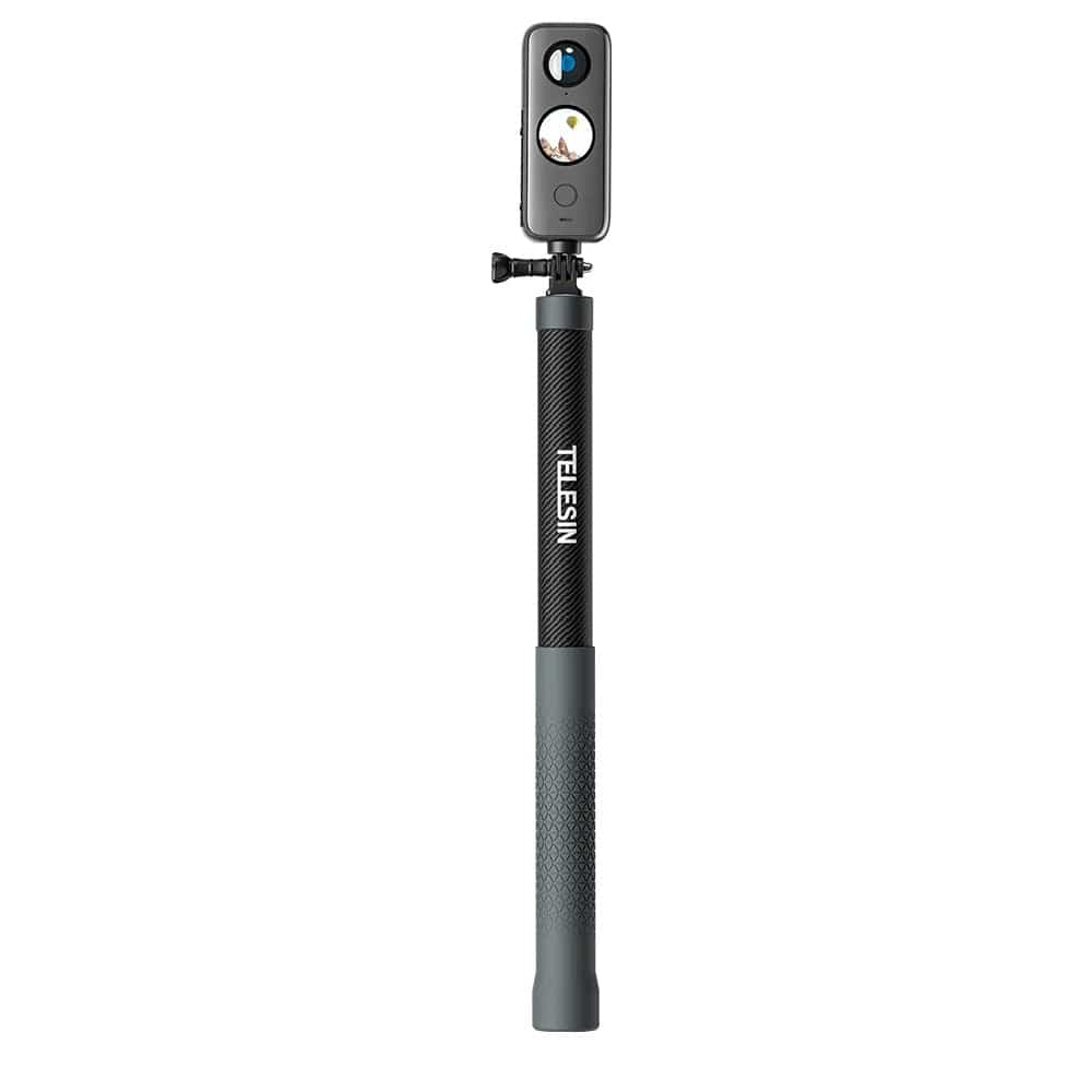 Telesin 3m Carbon Fiber Selfie Stick For Action Camera
