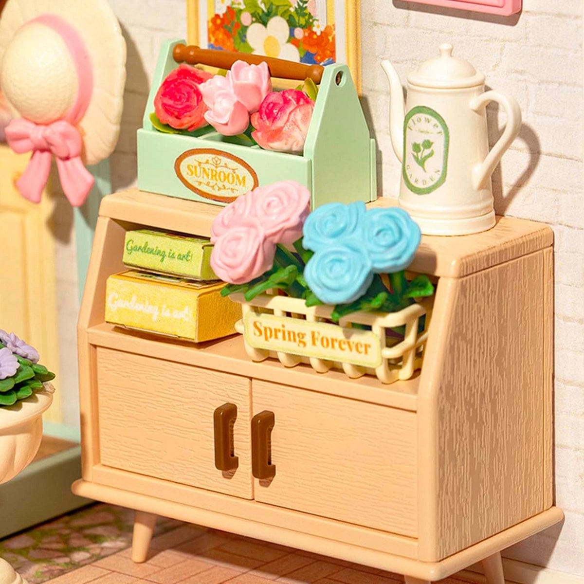 Rolife Blooming Tea Garden Super Creator Miniature House DW013B