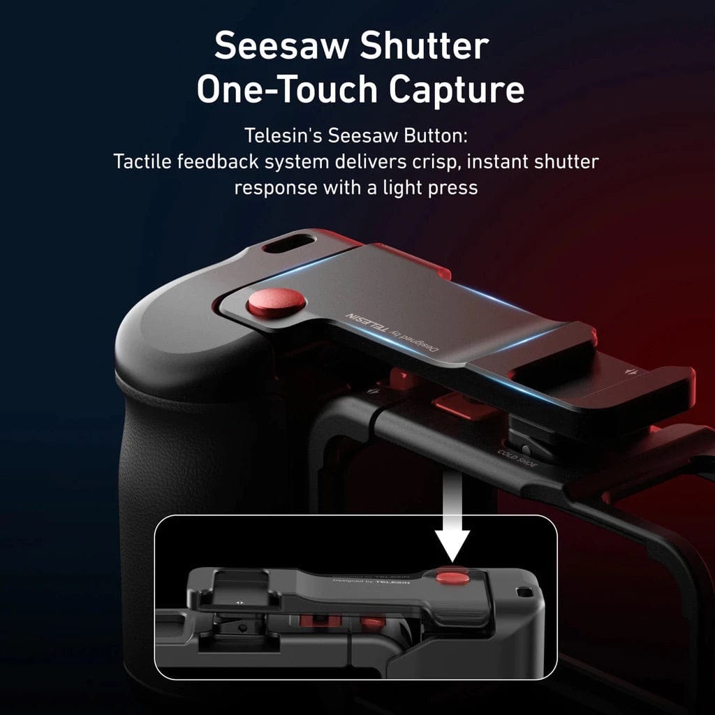 Telesin Street Grip Kit for DJI Action 3/ 4/ 5 Pro