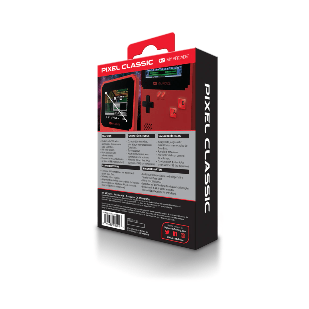 My Arcade Pixel Classic 3201 Handheld Games