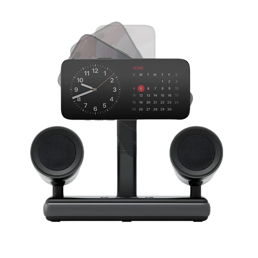 Energea MagAudio 2in1 Speaker QI2 Wireless Charger