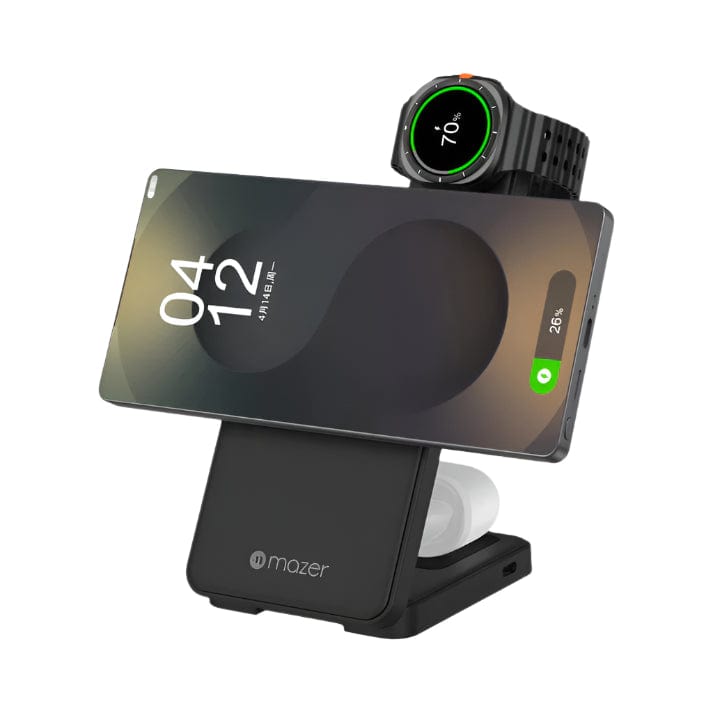 Mazer MagFold13S 3in1 Foldable Wireless Charging Stand (Samsung Edition)