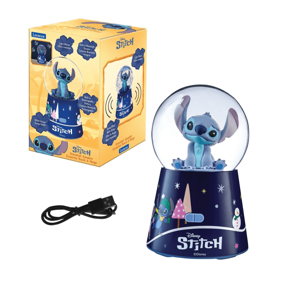 Lexibook SBS10D Snow Ball Stitch Bluetooth Speaker