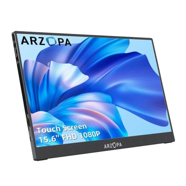 Arzopa A1T 15.6 inch 60Hz Full HD IPS Type C Portable Touchscreen Monitor