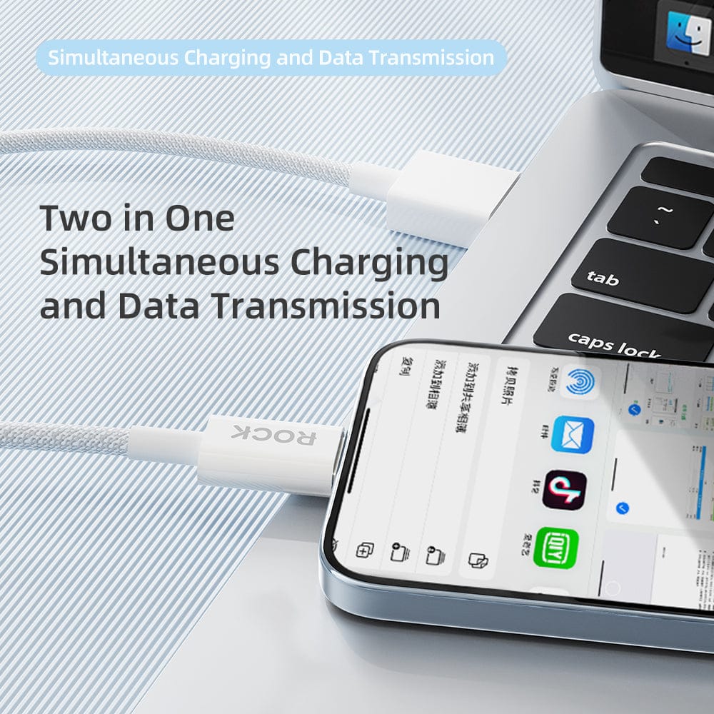ROCK Z20 USB to Type-C 1M Fast Charging Data Cable