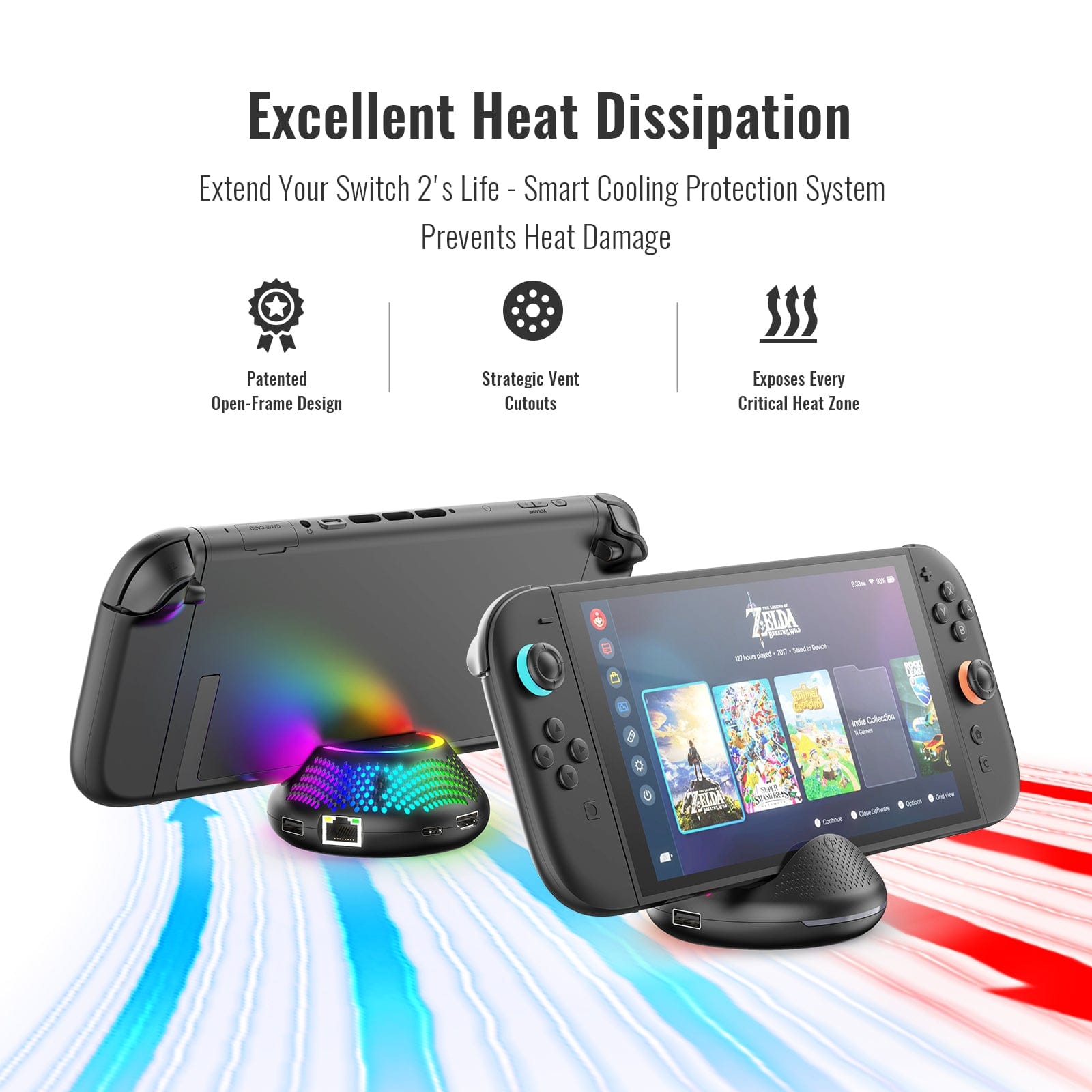 JYS NS2289 Mini Portable TV Dock for Nintendo Switch 2 | Metapod