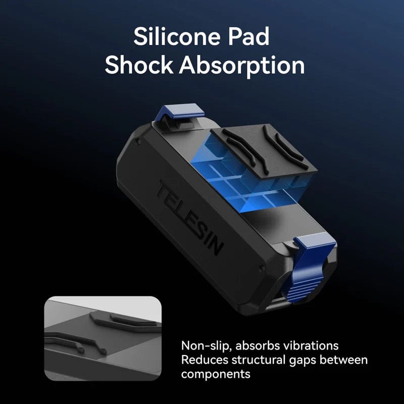 Telesin Quick Release Magnetic Mount Adapter for DJI Action 3/ 4/ 5 Pro