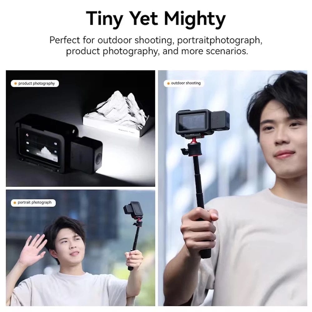 Ulanzi LM18 Mini LED Video Light for DJI Osmo Action 5/4/3 & Pocket 3