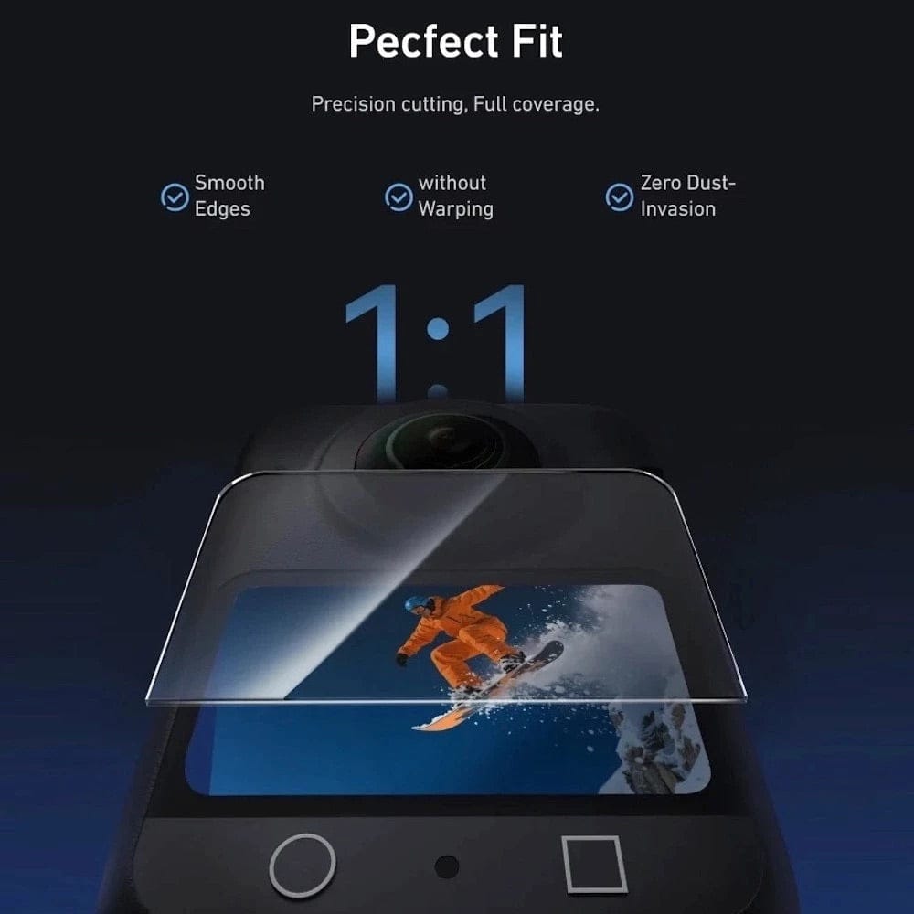 Telesin Tempered Glass Screen Protector for DJI Osmo 360