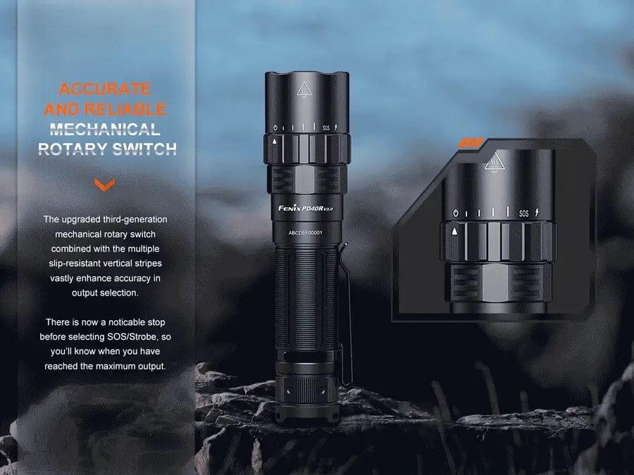 Fenix PD40R V3.0 Rechargable Flash Light