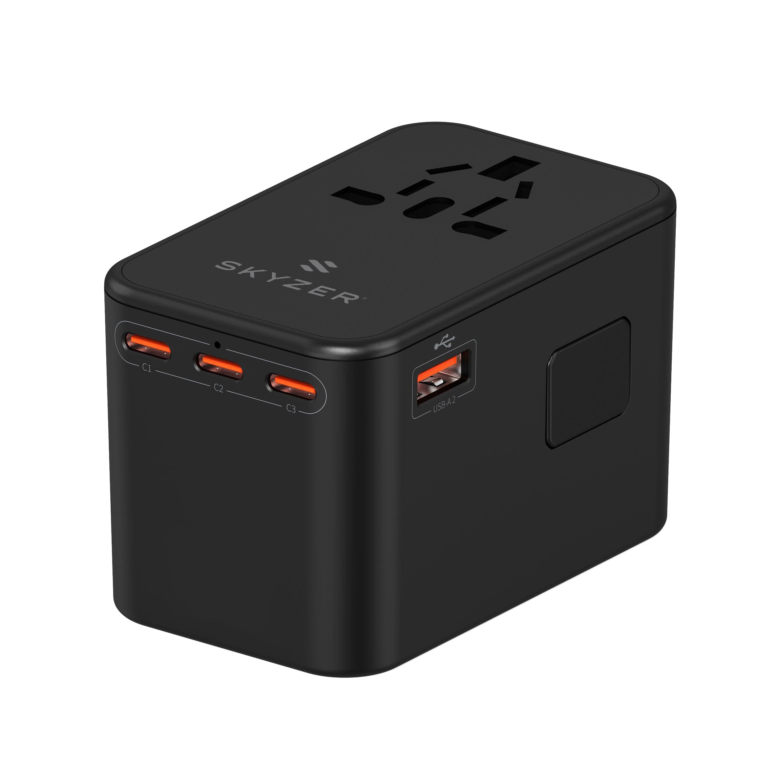 Skyzer SpeedMax 75W Fast Charging Travel Adapter