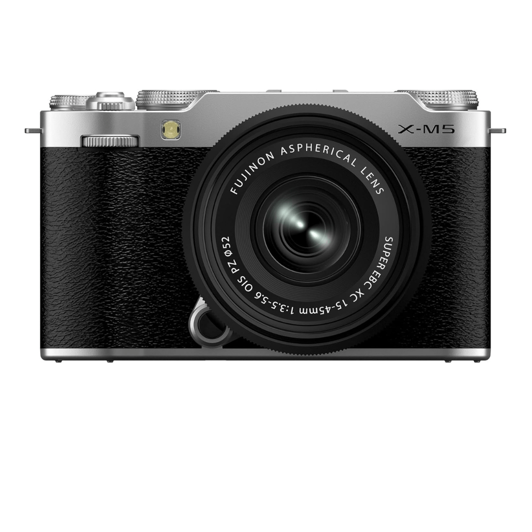 Fujifilm X-M5 Mirrorless Camera with XC15-45mm F3.5-5.6 OIS PZ Lens