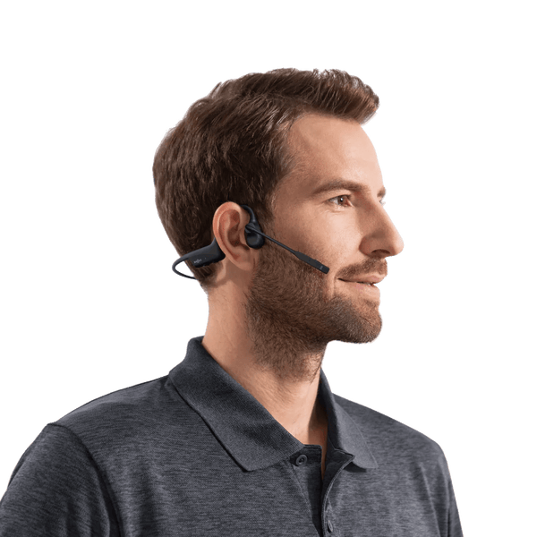 Shokz OpenComm 2 Wireless Bone Conduction Headphones 2025 Upgrade