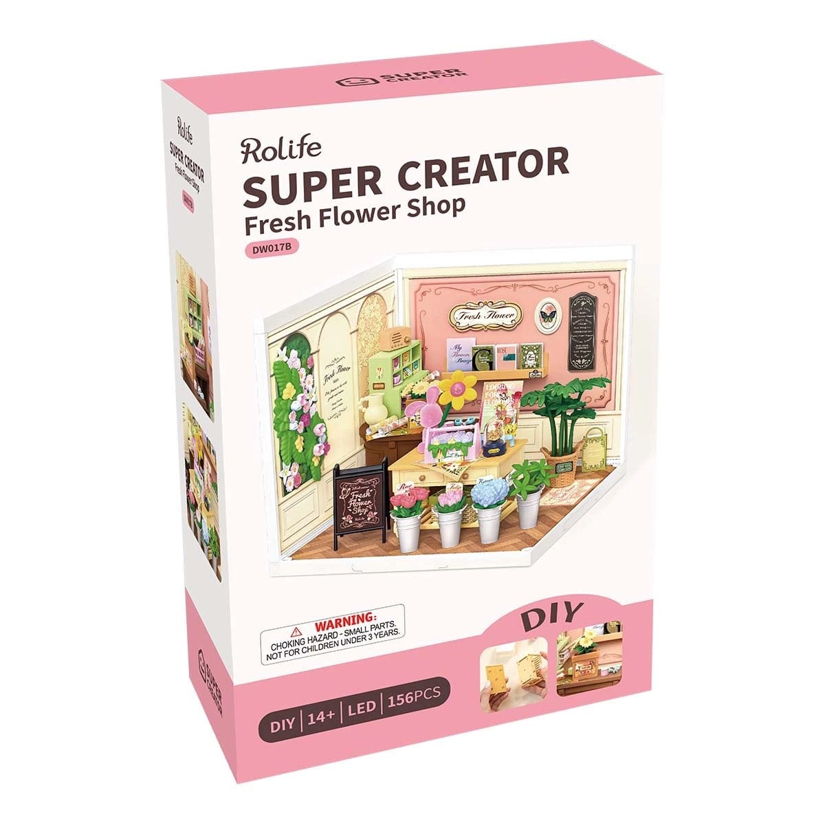 Rolife Super Creator Miniature House - Fresh Flower Shop DW017B