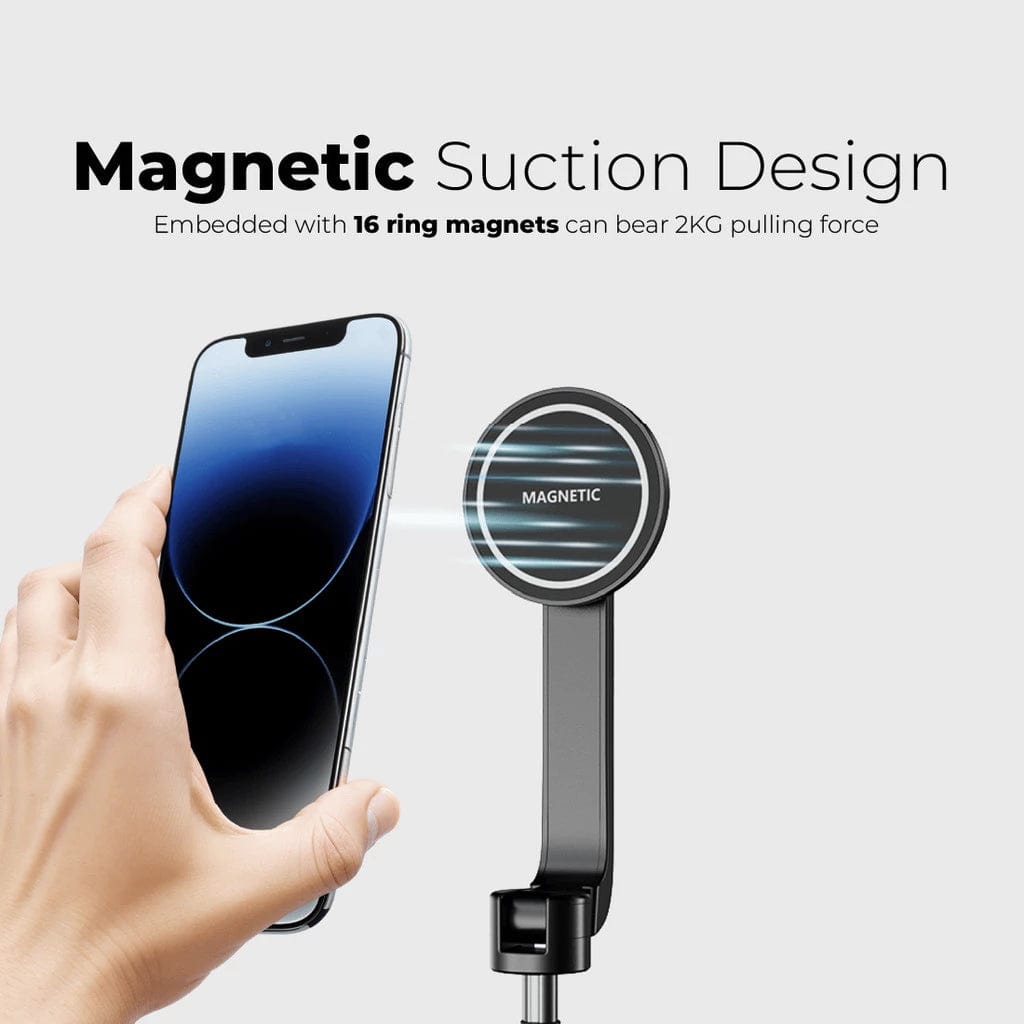 Mazer Foldable Selfie Stick Tripod with Bluetooth Remote Control