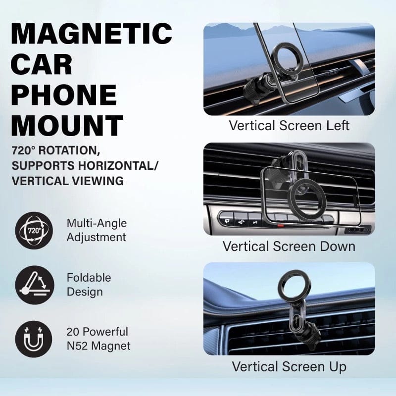 Gadget Mix Diginut CH-33 Magnetic Car Phone Mount