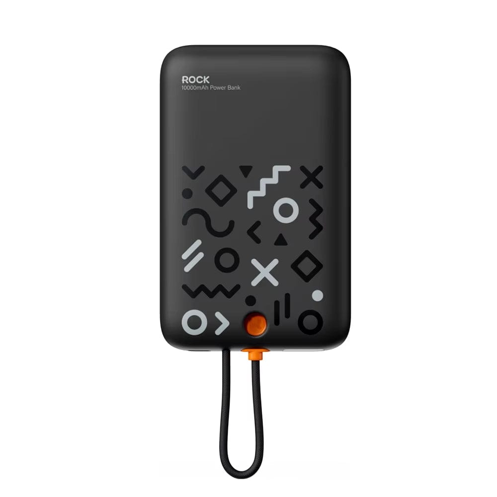 ROCK P28 Magnetic PD Fast Charging Power Bank with Cable 10000mAh