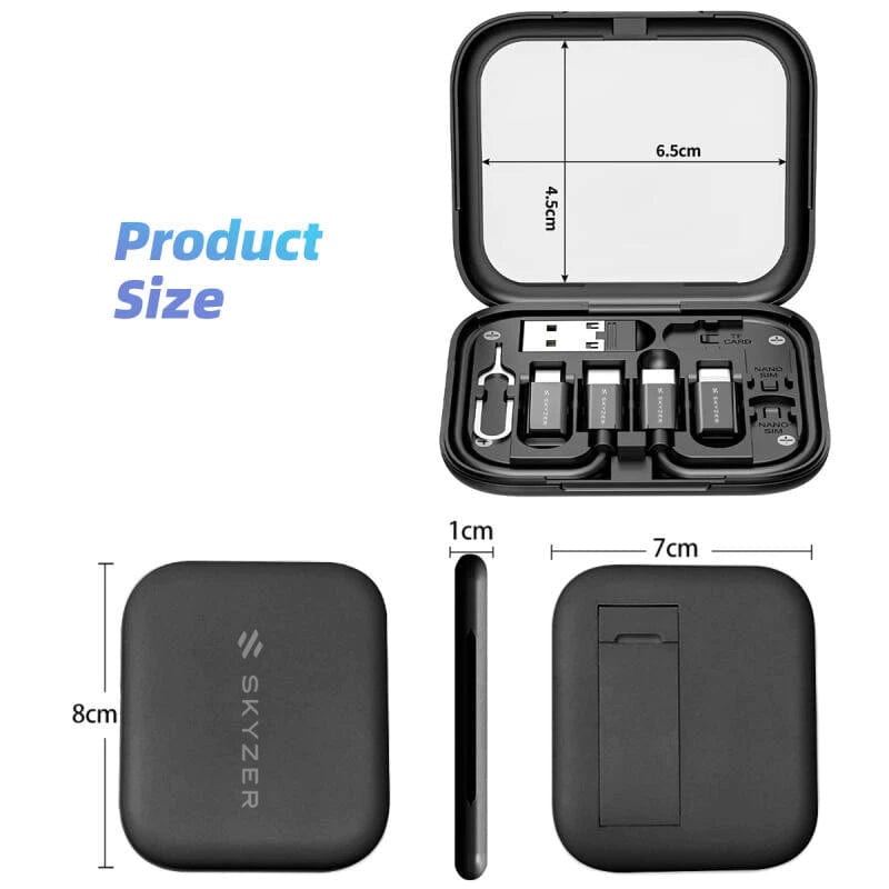 Skyzer AC500 Multi USB Charger Adapter Cable Kit