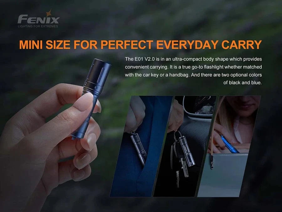 Fenix E01 V2.0 AAA Flash Light