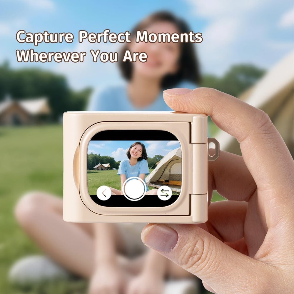 ROCK Crayon Shinchan RAU0797 Camera Style Bluetooth Earphones with Color Touch Screen