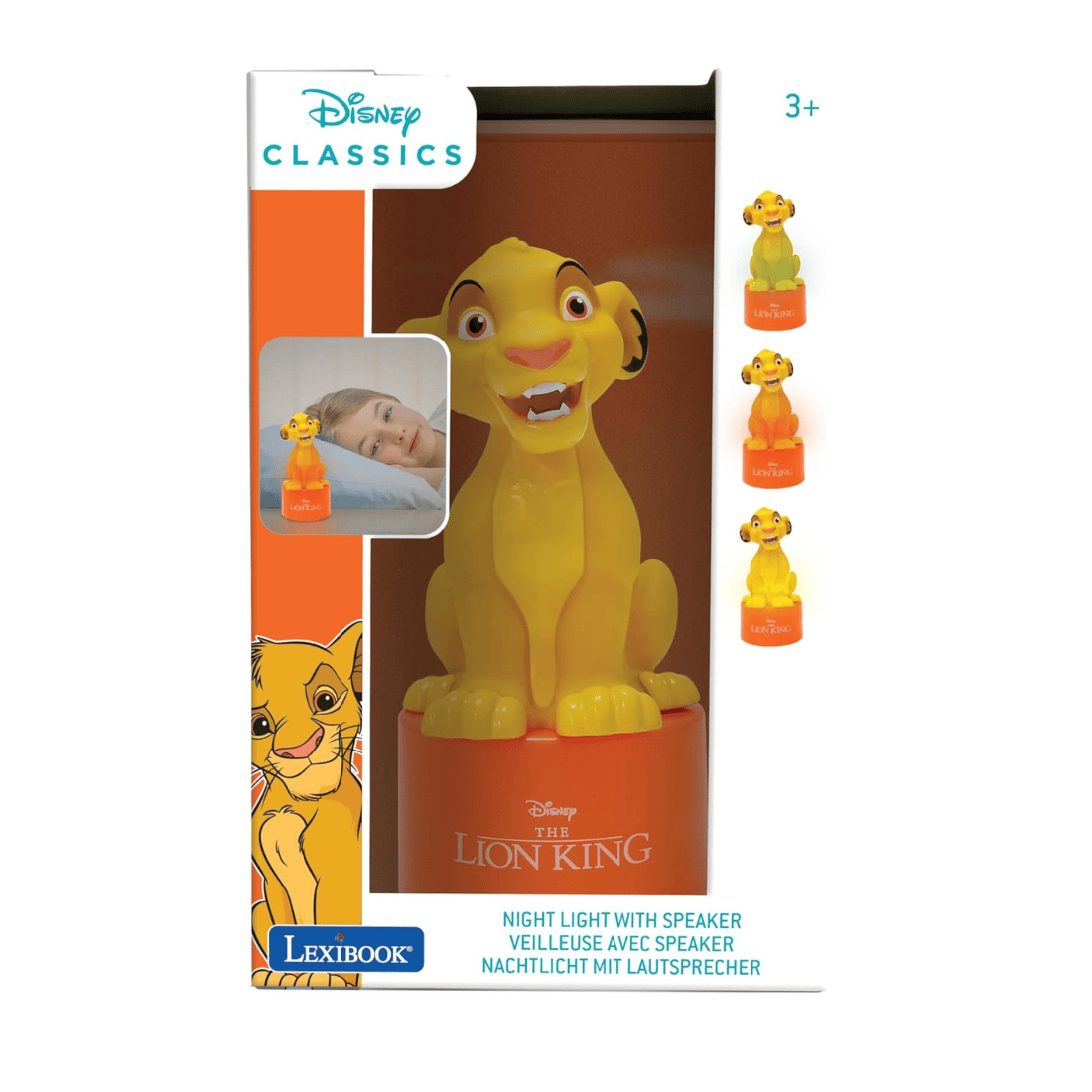 Lexibook NS01 Series Nightlight Speaker