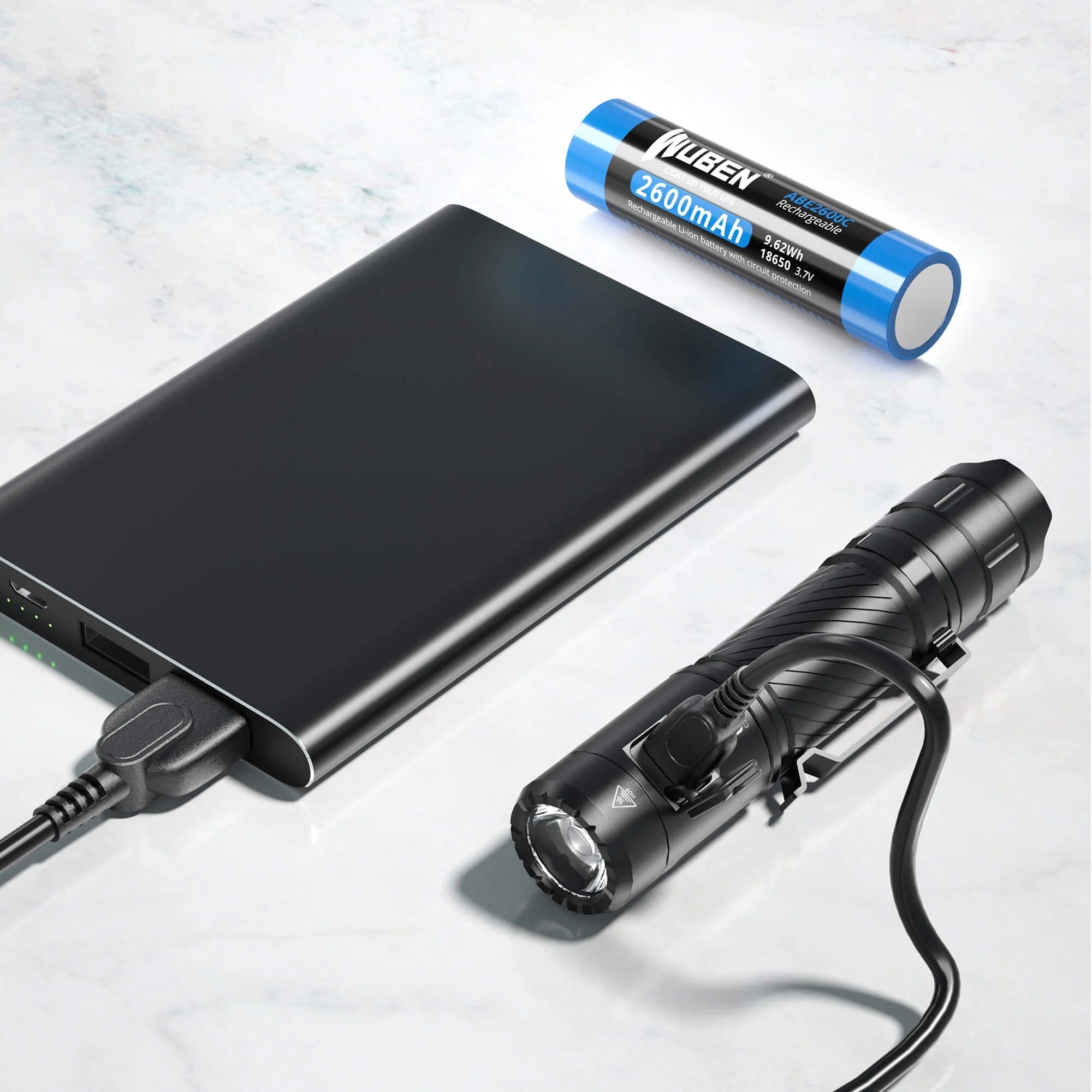 Wuben C3 1200 Lumen Compact Flashlight