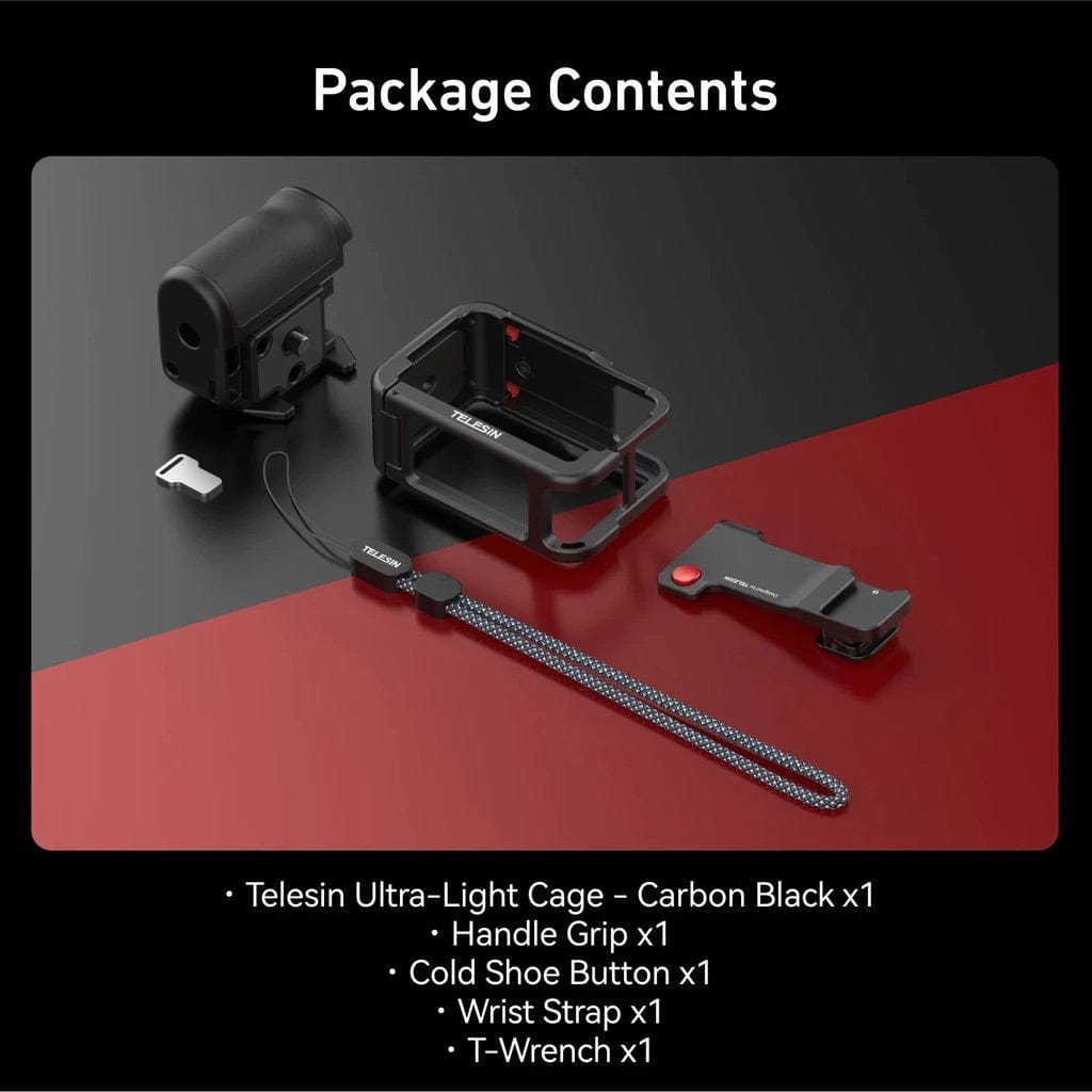 Telesin Street Grip Kit for DJI Action 3/ 4/ 5 Pro