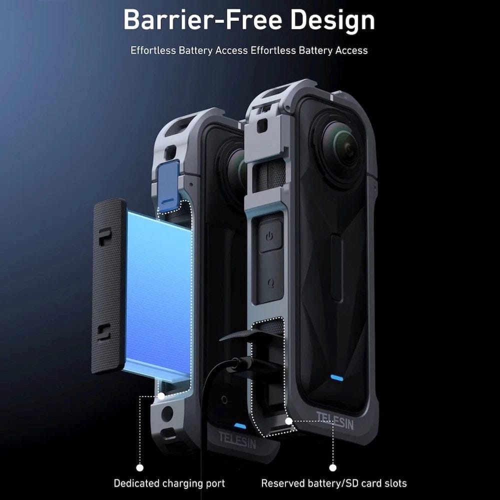 Telesin Full Cage Protection for Insta360 X5