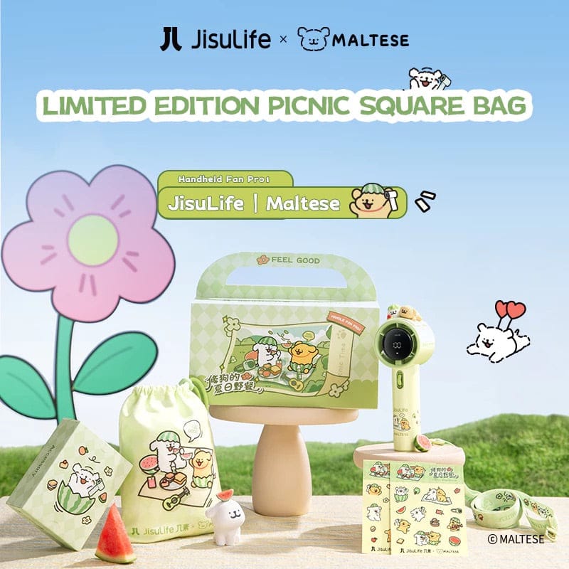 JisuLife Pro1 Maltese Series 3-in-1 Handheld Fan | Metapod SG