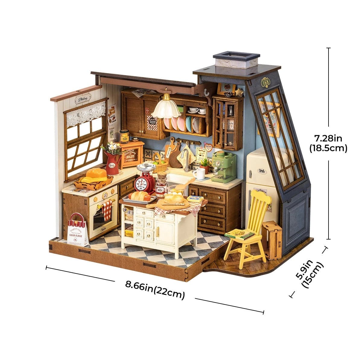 Rolife DIY Miniature House - Baking Kitchen DG172
