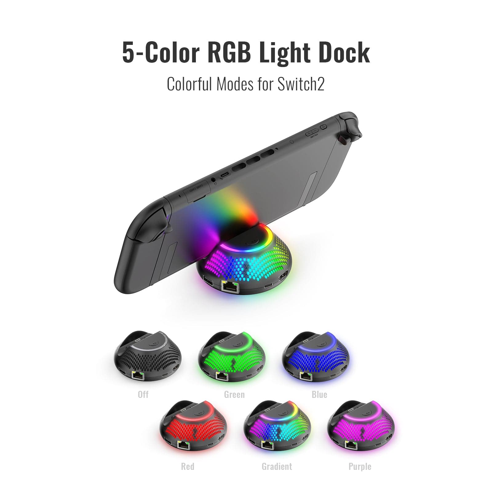 JYS NS2289 Mini Portable TV Dock Station for Nintendo Switch 2