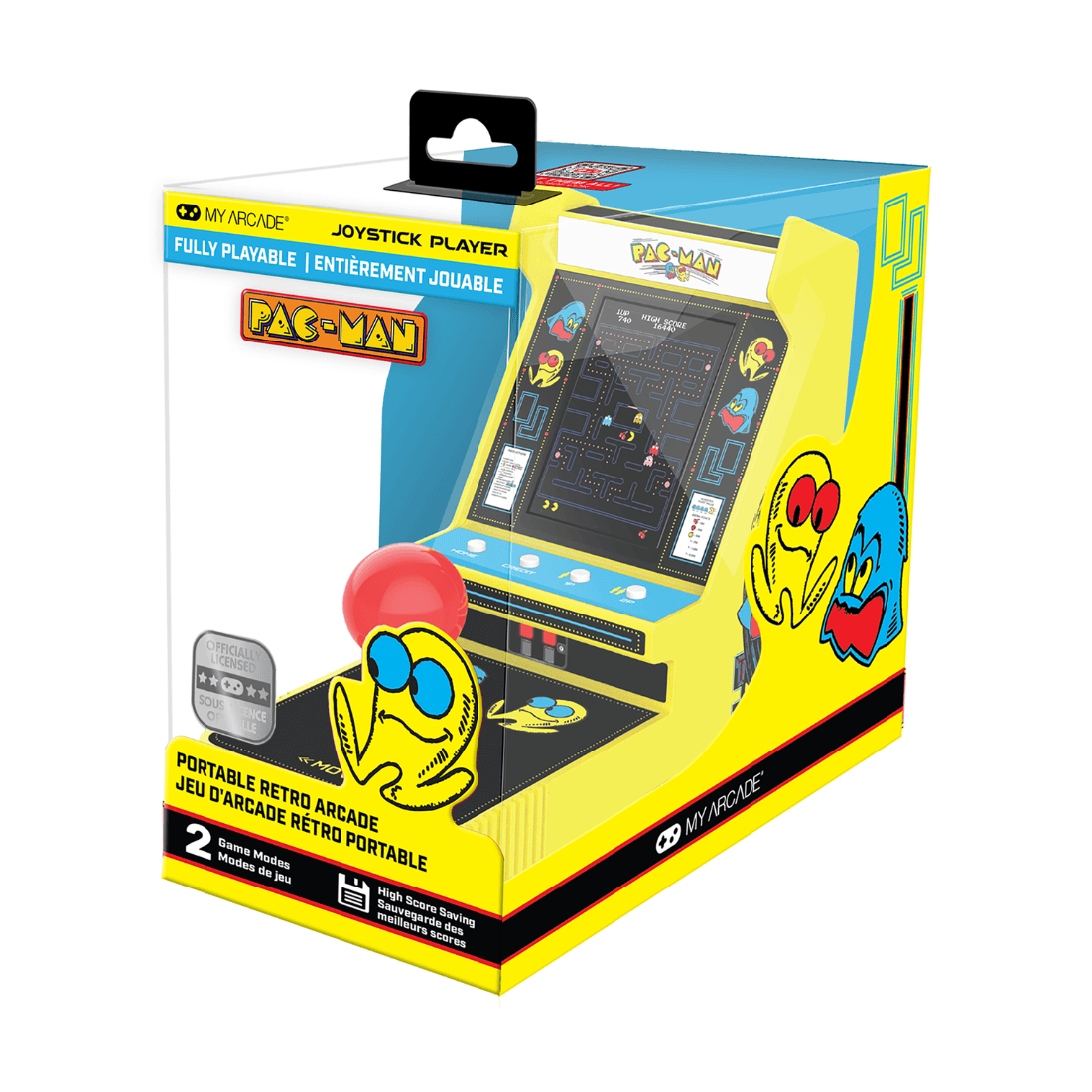 My Arcade PAC-MAN Joystick Player 7073 Handheld Games