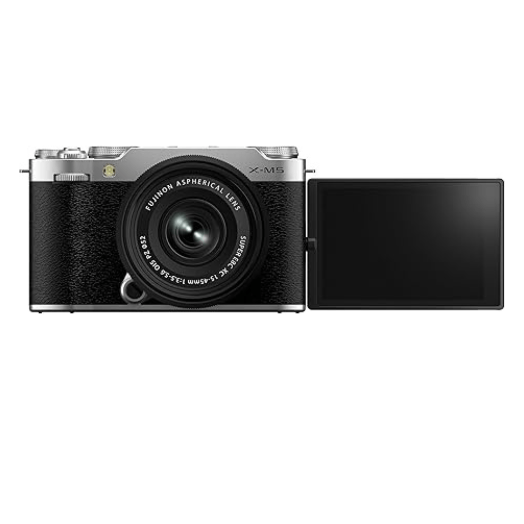 Fujifilm X-M5 Mirrorless Camera with XC15-45mm F3.5-5.6 OIS PZ Lens