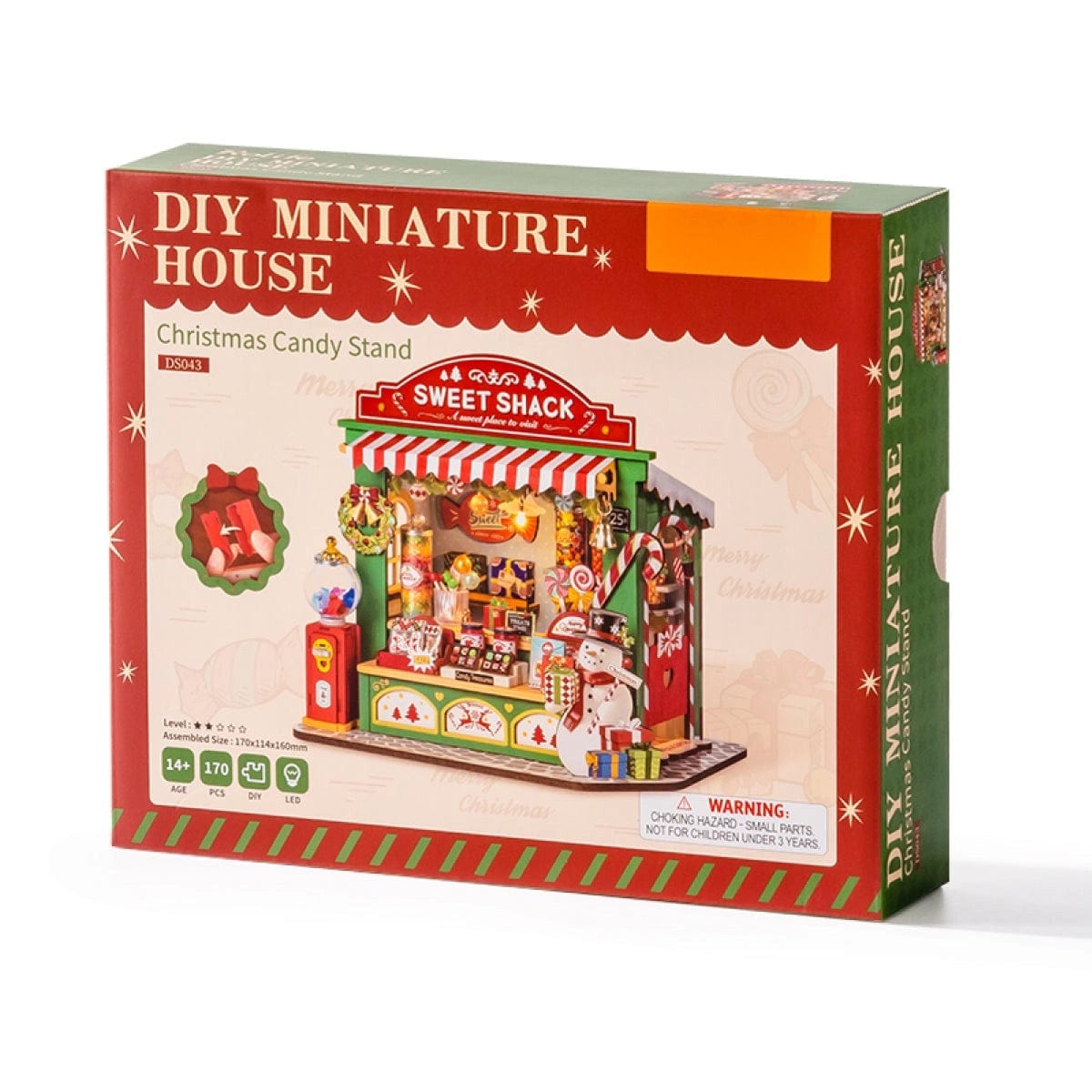Rolife DIY Miniature House - Christmas Candy Stand DS043
