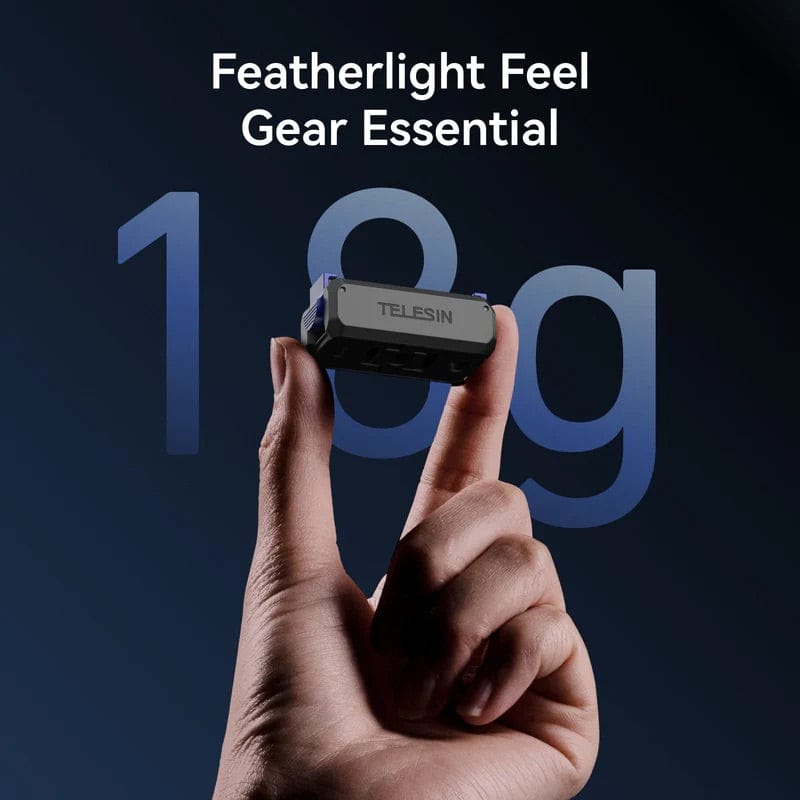 Telesin Quick Release Magnetic Mount Adapter for DJI Action 3/ 4/ 5 Pro